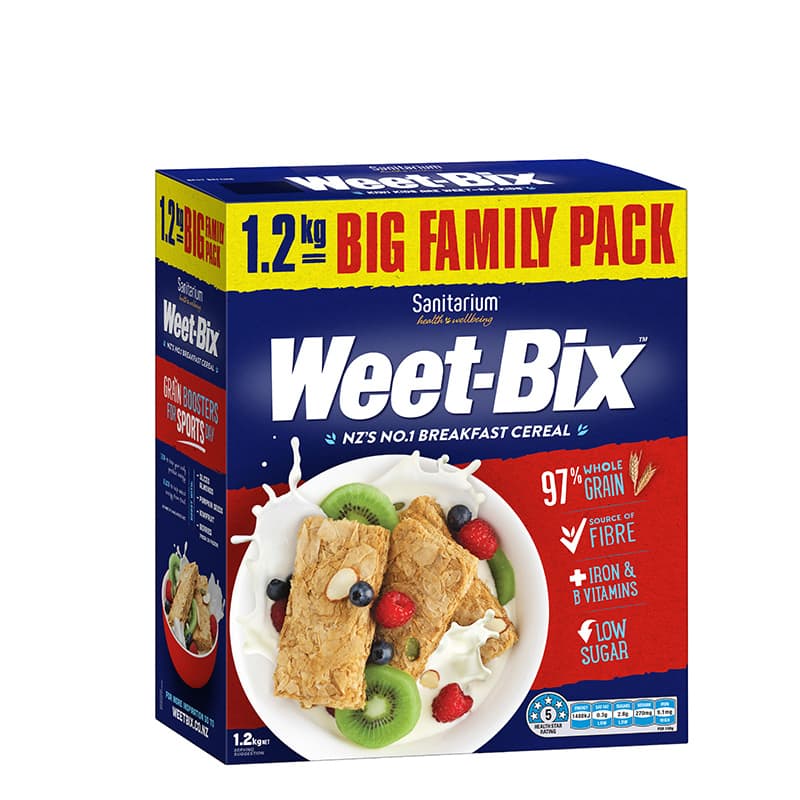 Weetbix维他麦谷物麦片1.2kg - Unihealth优力康